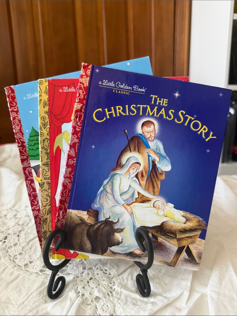 Little Golden Book Bundle of 3 Vintage Holiday Books